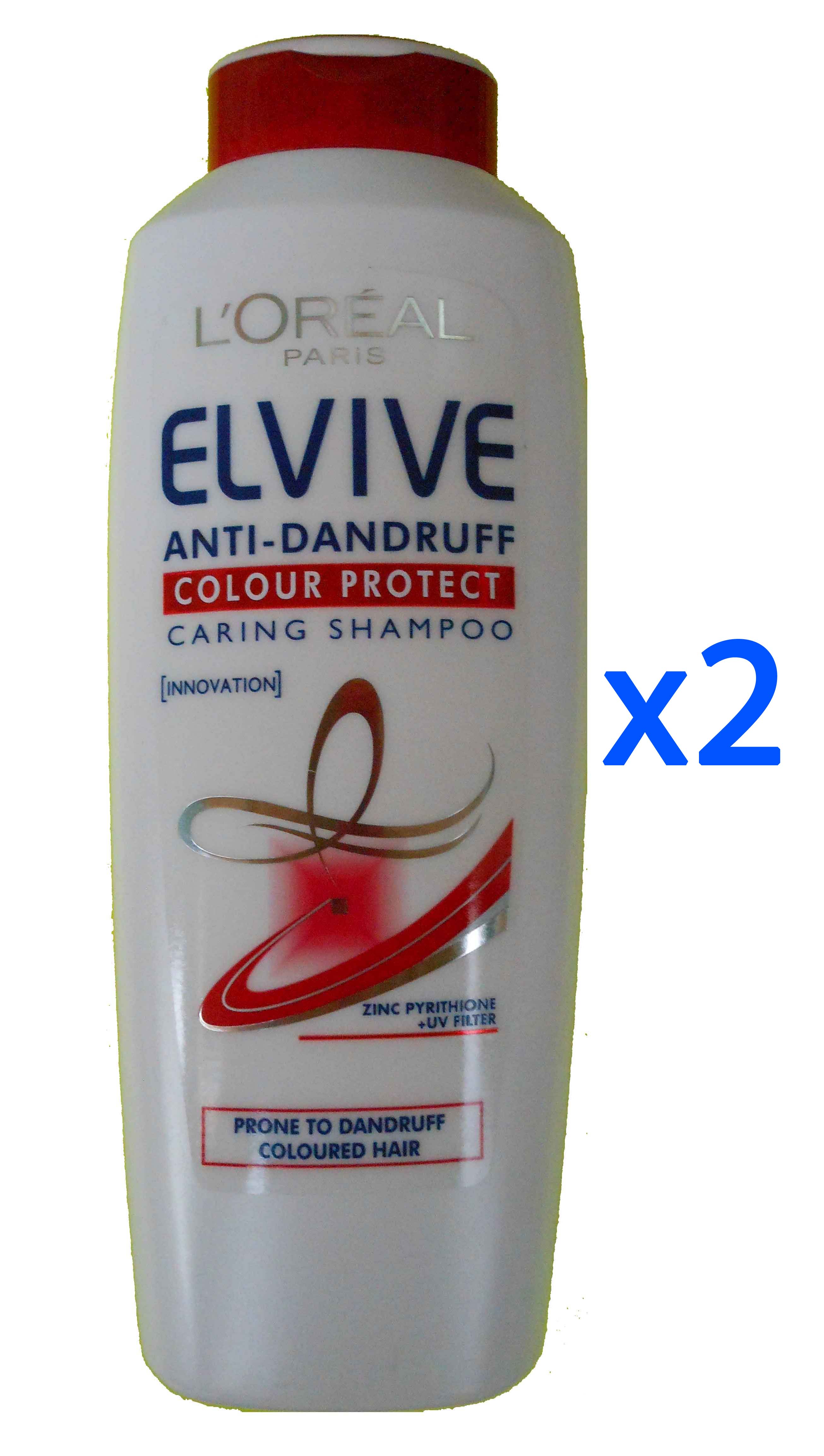 Loreal Elvive AntiDandruff Colour Protect Caring Shampoo New 400ml