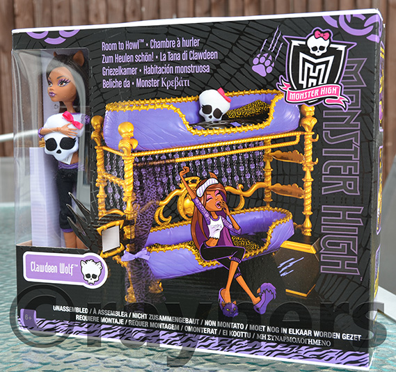 clawdeen wolf bed