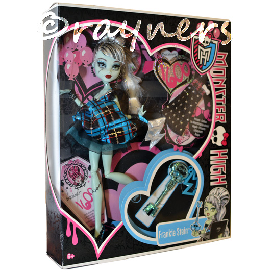 New ★ Monster High Frankie Stein™ Sweet 1600 Doll Wave 2 Mattel W9190