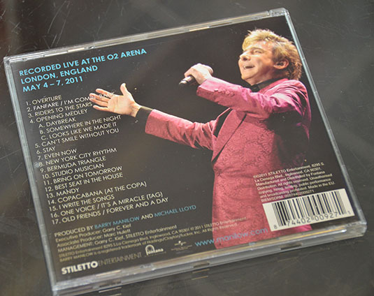 New ★ Barry Manilow Live In London CD  