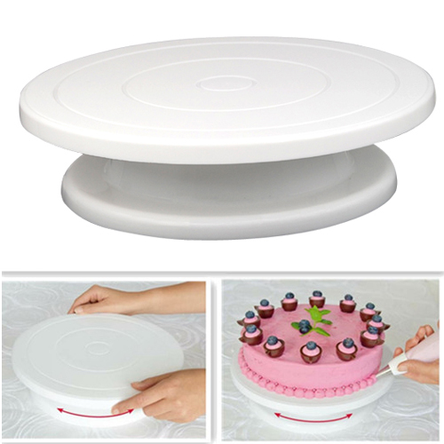 Rotating Cake Stand. Cake Stand, Ohuhu Aluminium Revolving Cake