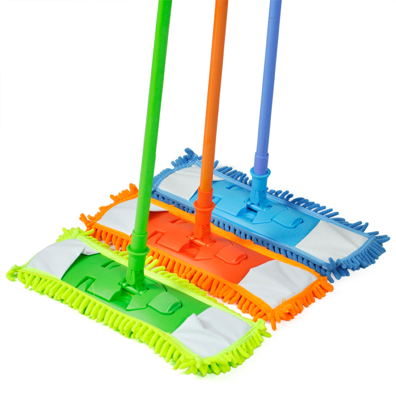 thumbnail image 2 of Accessotech Extendable Microfibre Floor Mop – Wet/Dry Cleaner For Tile, Laminate, Hardwood, With 3 Replacement Heads 2 of 13