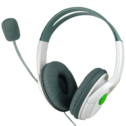 Large Earphones Headset Microphone for Microsoft Xbox 360 Live Online Gaming UK eBay