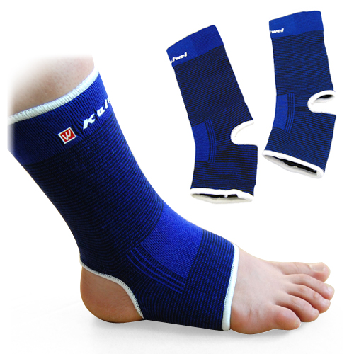 2 x Elastic Neoprene Ankle Support Protection Sport Sock Running Injury ...